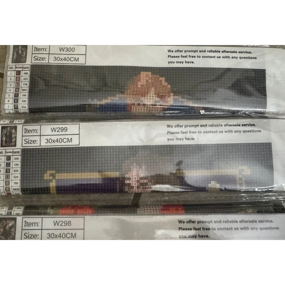 Harry Potter Set Of Three‎ Diamond Painting, All Different Complete Set